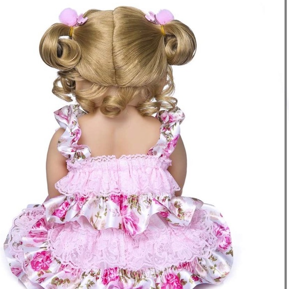 reborn baby new born baby dolls toddler gift 22 inch - Picture 4 of 7